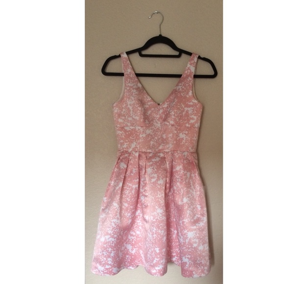 CeCe ‘Kinley’ Floral Print Satin Fit & Flare Dress - Picture 4 of 7